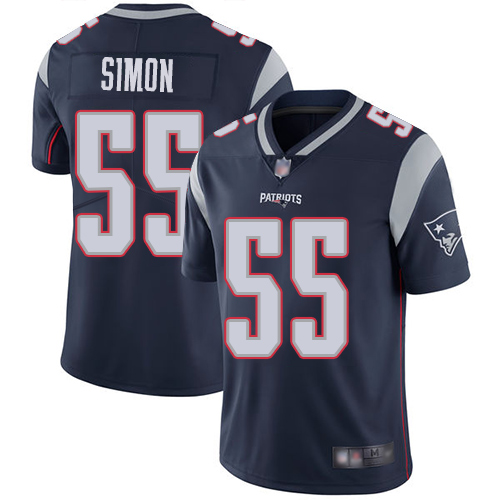 New England Patriots Football #55 Vapor Untouchable Limited Navy Blue Men John Simon Home NFL Jersey->new england patriots->NFL Jersey